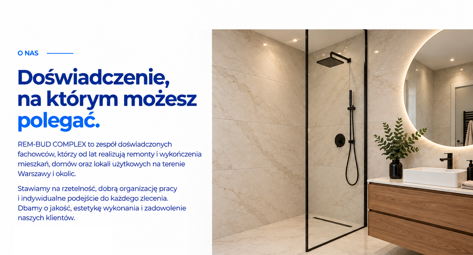 O nas – doświadczenie, na którym możesz polegać